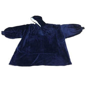 Oversized Hoodie med Luva - Filt