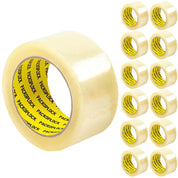 Packtejp med hög vidhäftning för kartonger och emballage – 50mm x 66m