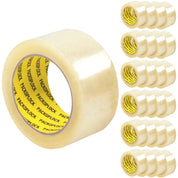 Packtejp med hög vidhäftning för kartonger och emballage – 50mm x 66m