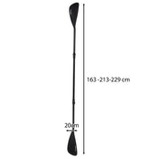 Paddel till SUP - Hopfällbar / Teleskopisk - 163-229 cm