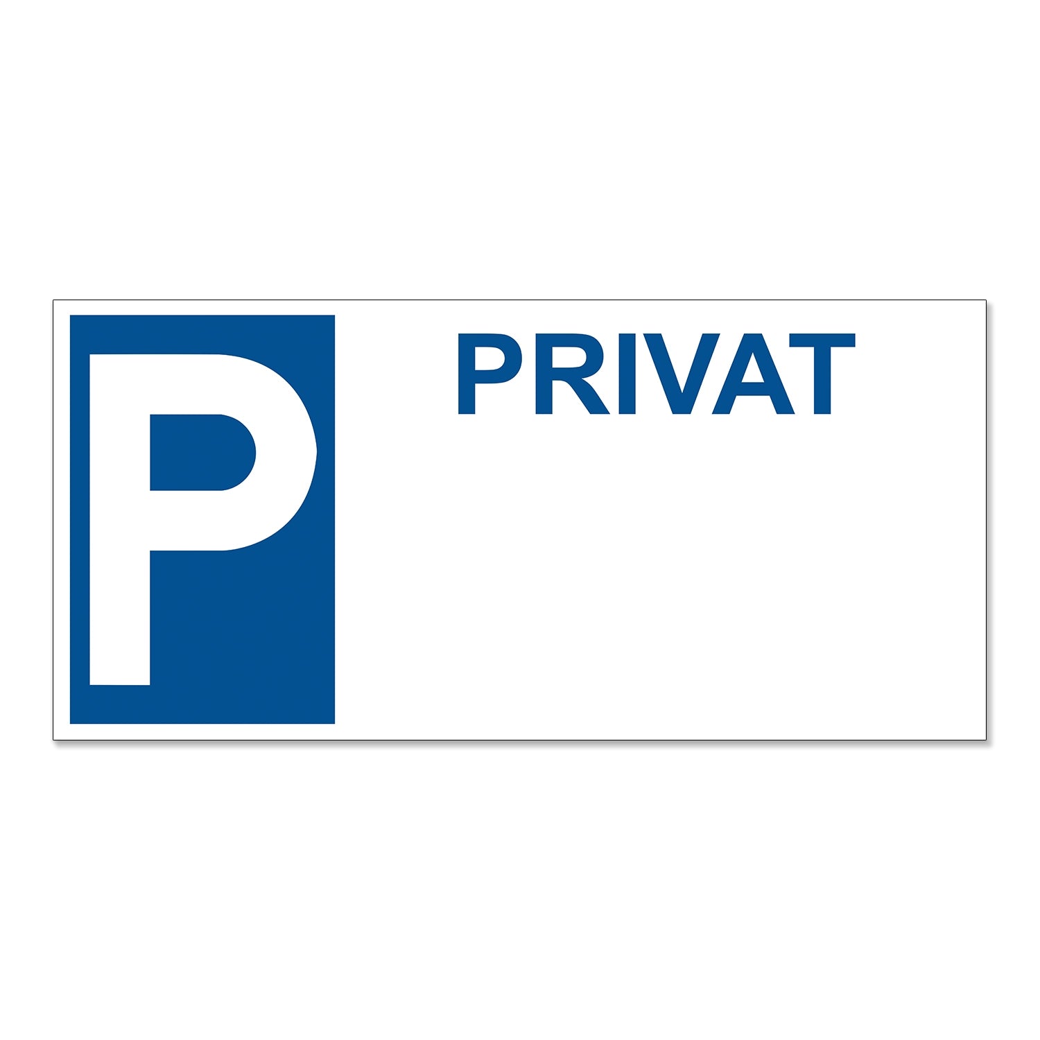 Parkeringsskylt / Varningsskylt Parkering / Trafikskylt - Skylt