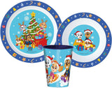 Paw Patrol Julbordservis – 3 delar