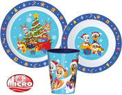 Paw Patrol Julbordservis – 3 delar