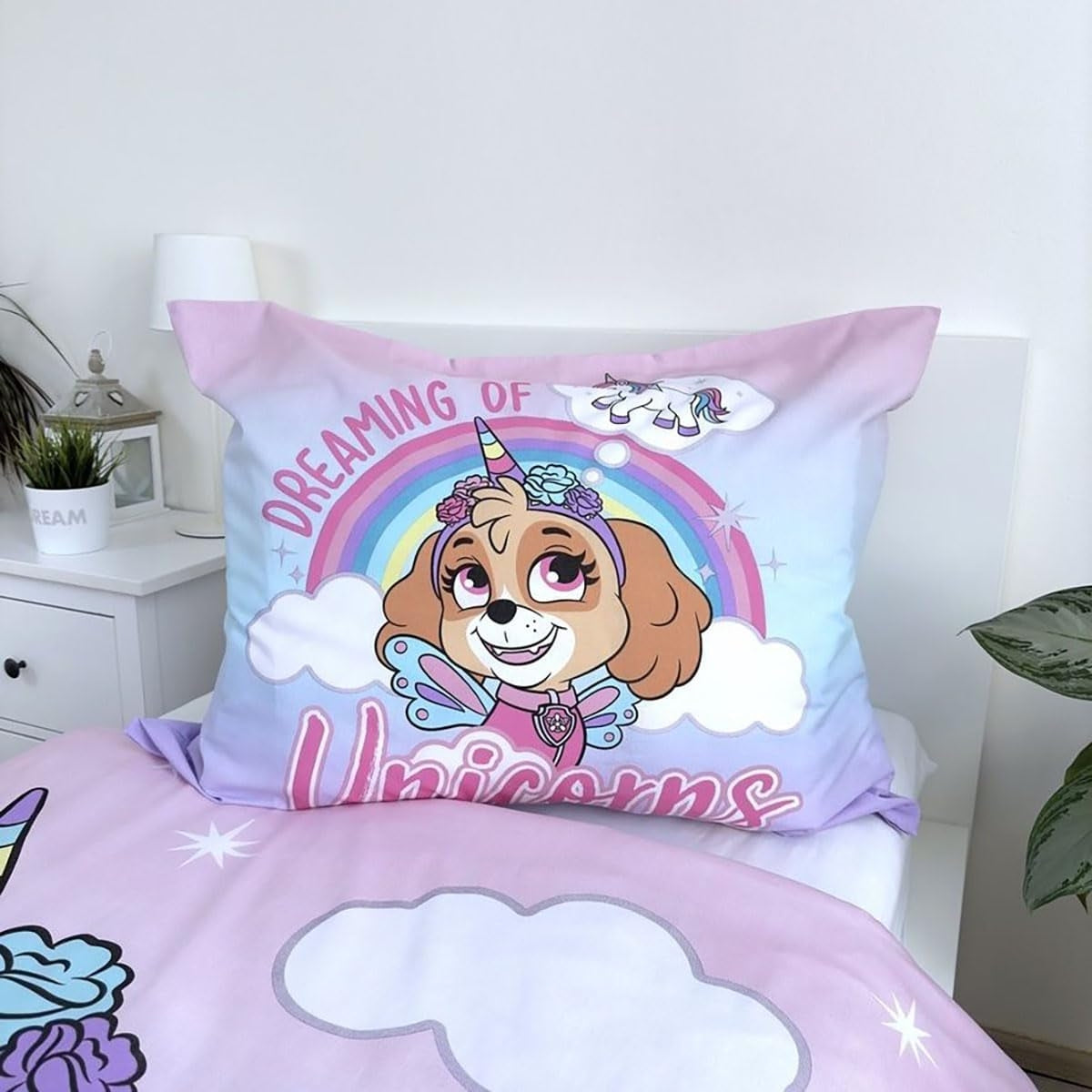Paw Patrol Unicorn Sängkläder för Barn – 140x200 cm