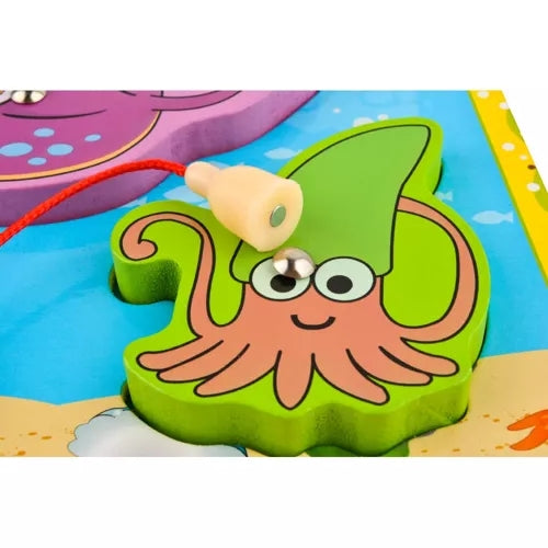 Pedagogisk Fiskespel för Barn