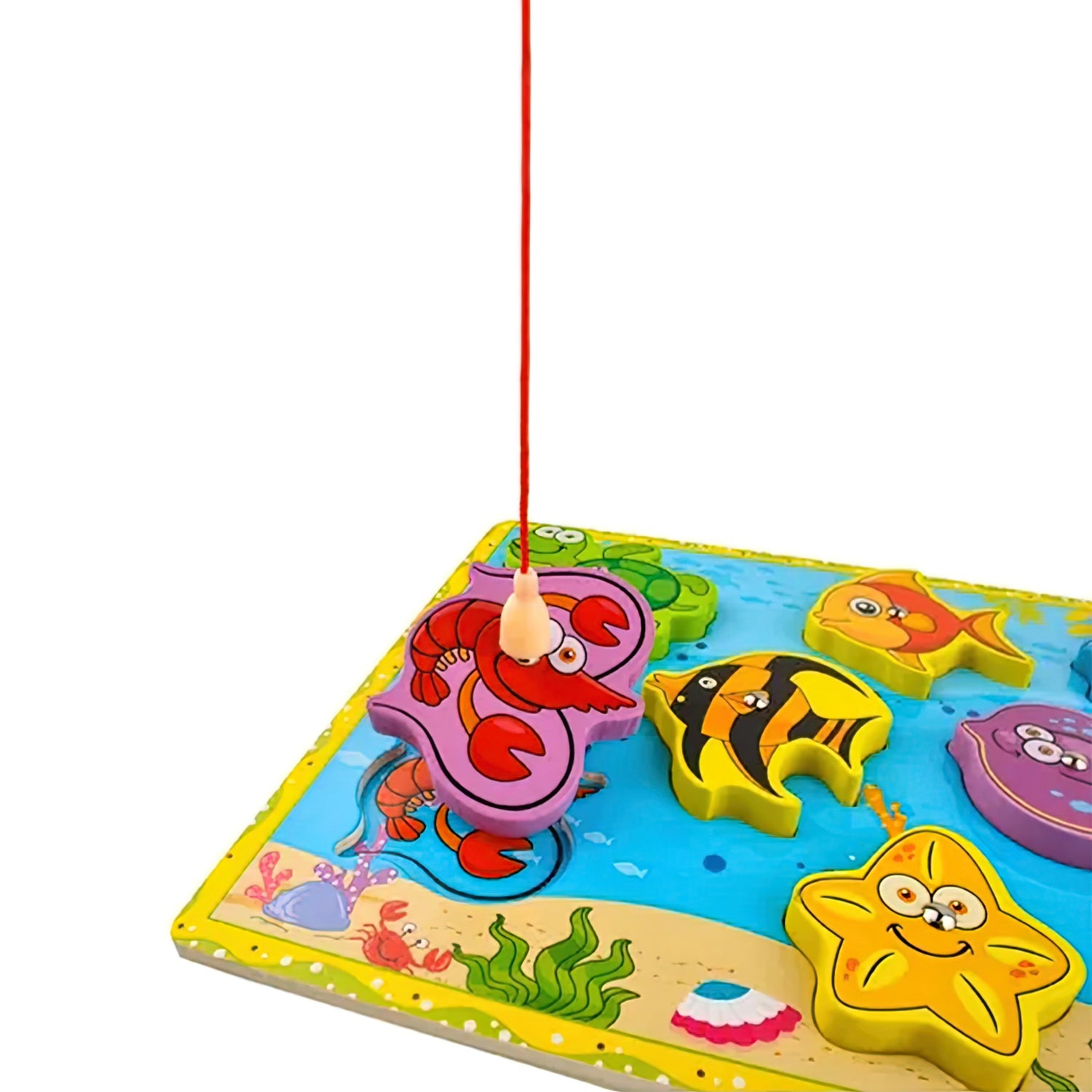 Pedagogisk Fiskespel för Barn