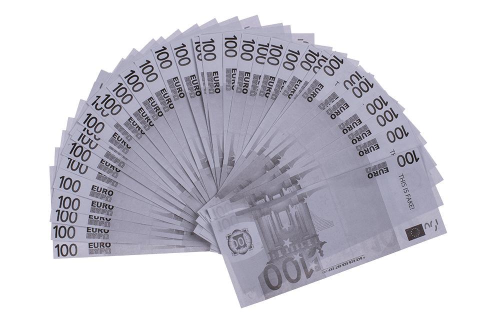 Pengarpistol / Money Gun - Skjuter ut sedlar - Pistol