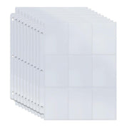 Plastfickor för Samlarkort - Card Sleeves 9-fack