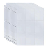 Plastfickor för Samlarkort - Card Sleeves 9-fack