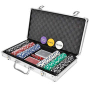 Pokerset med Väska - 300 Marker - Poker - Texas Strong Pokerset