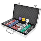 Pokerset med Väska - 300 Marker - Poker - Texas Strong Pokerset