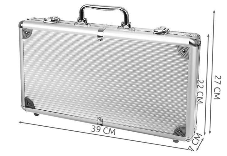 Pokerset med Väska - 300 Marker - Poker - Texas Strong Pokerset