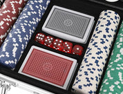 Pokerset med Väska - 300 Marker - Poker - Texas Strong Pokerset