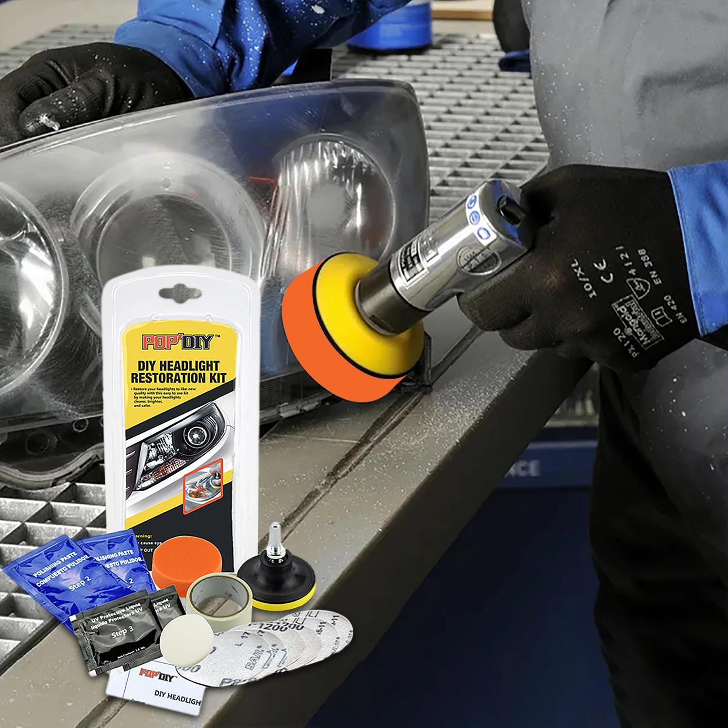 Poleringskit för Bilstrålkastare