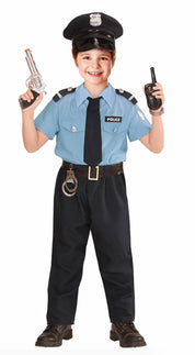 Polis Officer Barn - Maskeraddräkt