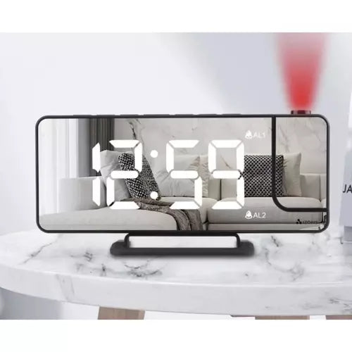 ProjektorKlocka - Väckarklocka med Projektor & LED - Klocka