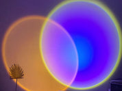 Projektorlampa / Solnedgångslampa - RGB LED med Fjärrkontroll