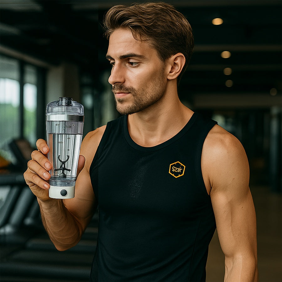 Protein Shaker / Elektrisk Mixer - 500 ml