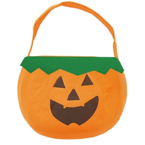 Pumpadräkt för Barn / Halloweenkostym - 3 Delar med Godispåse