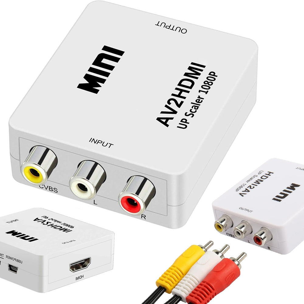 RCA till HDMI Omvandlare 1080p - Adapter