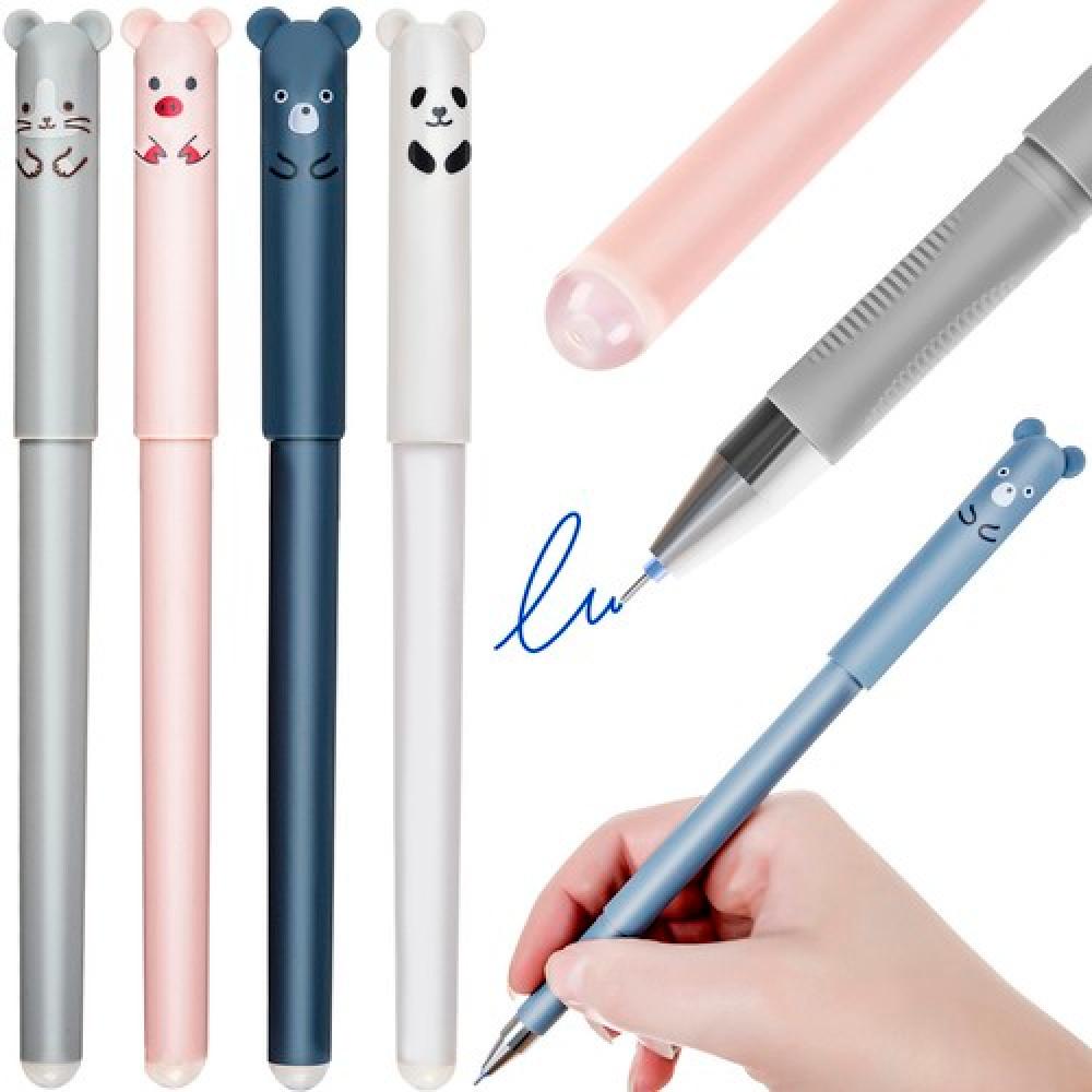Raderbara Bläckpennor med Djurmotiv - 4-Pack