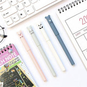 Raderbara Bläckpennor med Djurmotiv - 4-Pack