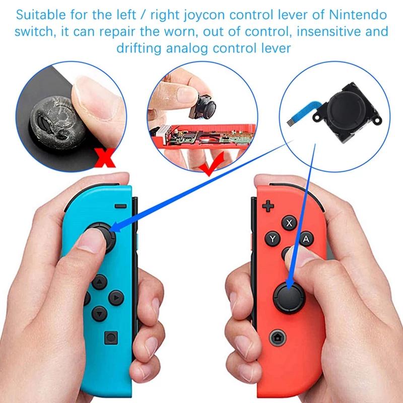 Reparationssats 25-delar – Kompatibel med Nintendo Switch