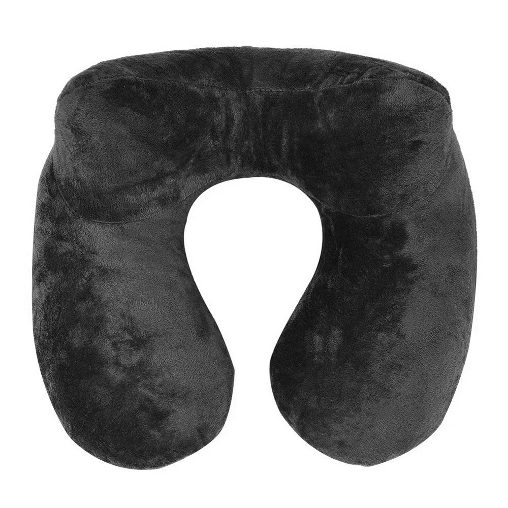 Rese-Kit 3-i-1 - Uppblåsbar Nackkudde & Sovmask