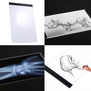 Ritplatta i A4 LED