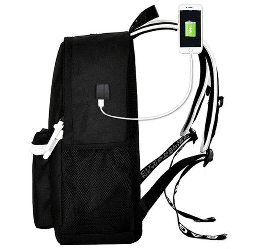 Ryggsäck med LED & Kodlås / Väska - 19L