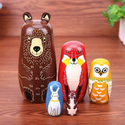 Ryska Dockor / Matryoshka - Babushka docka - Djur