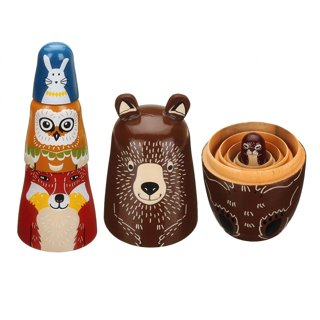 Ryska Dockor / Matryoshka - Babushka docka - Djur