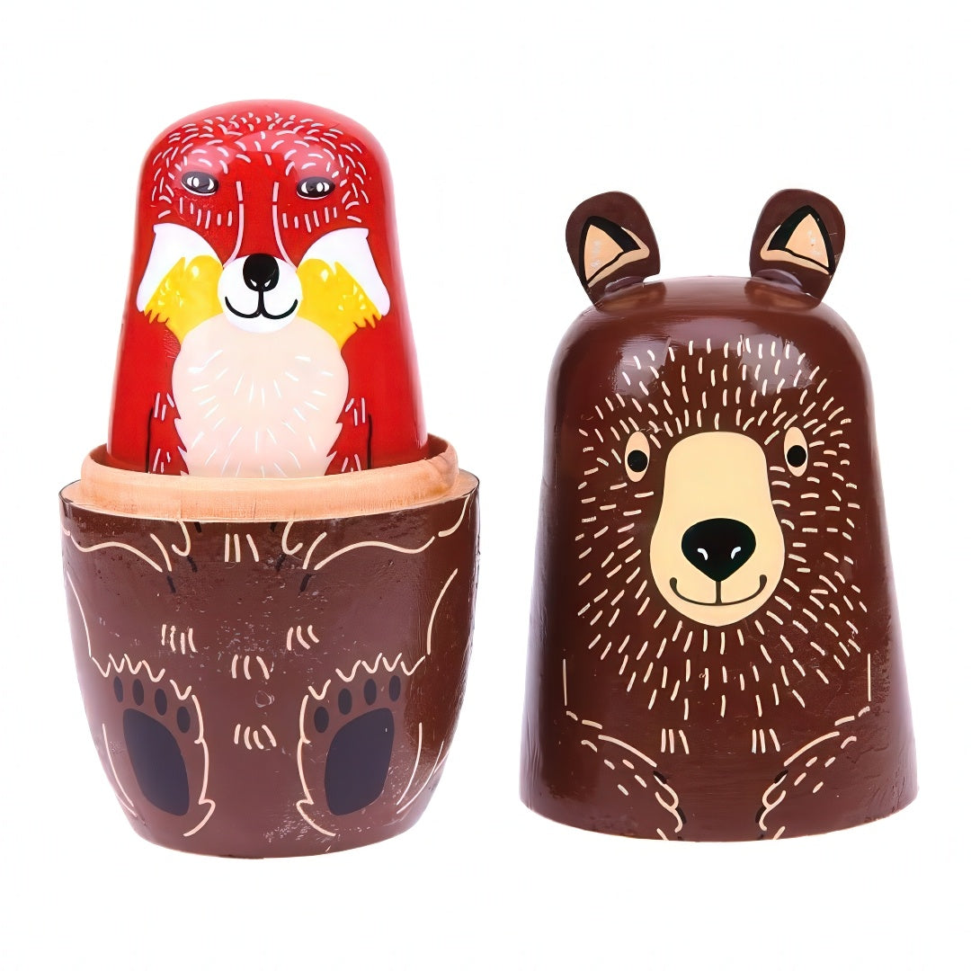 Ryska Dockor / Matryoshka - Babushka docka - Djur