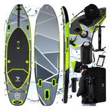 SUP-bräda med Accessoarer / Uppblåsbar Paddelbräda - 335 cm