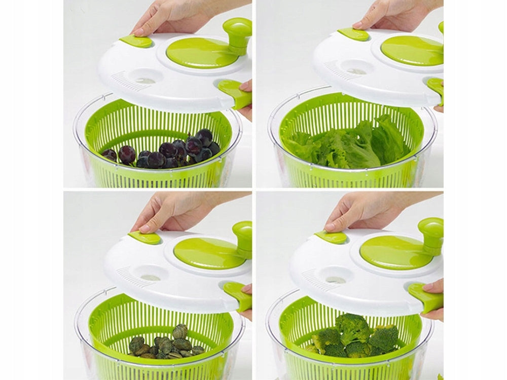 Salad Spinner / Salladslunga / Sil - Torka sallad efter sköljning