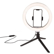 Selfie-lampa med Stativ för Mobil - LED