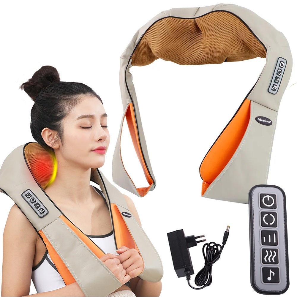 Shiatsu Massage - Masserar nacke, axlar & rygg