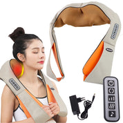 Shiatsu Massage - Masserar nacke, axlar & rygg