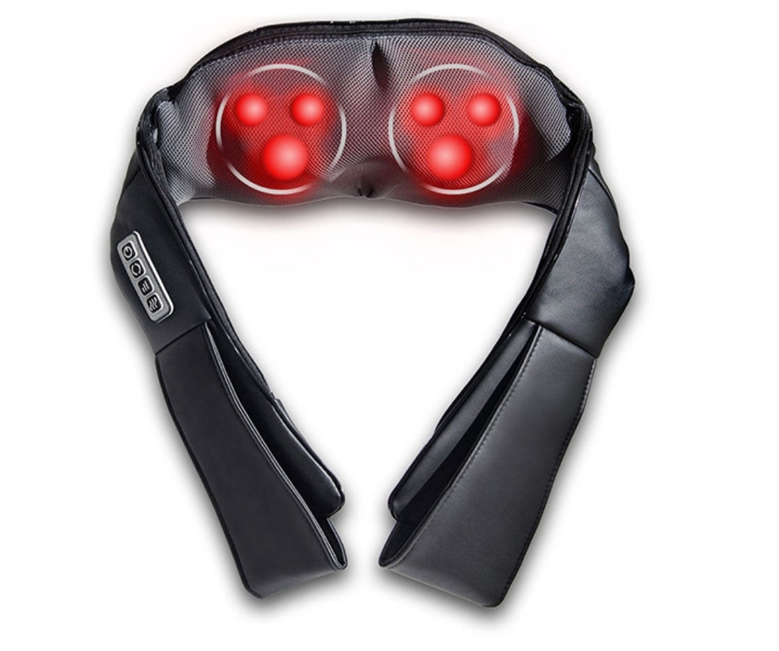 Shiatsu Massage - Masserar nacke, axlar & rygg
