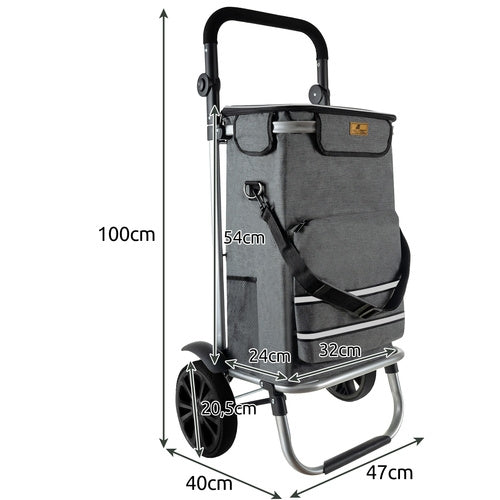 Shoppingvagn / Dramatenväska - 40L