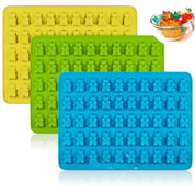 Silikonform Gummibjörnar - 100 Björnar - 2-Pack