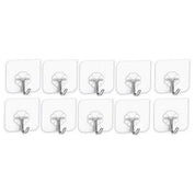 Självhäftande Krokar - 10-Pack