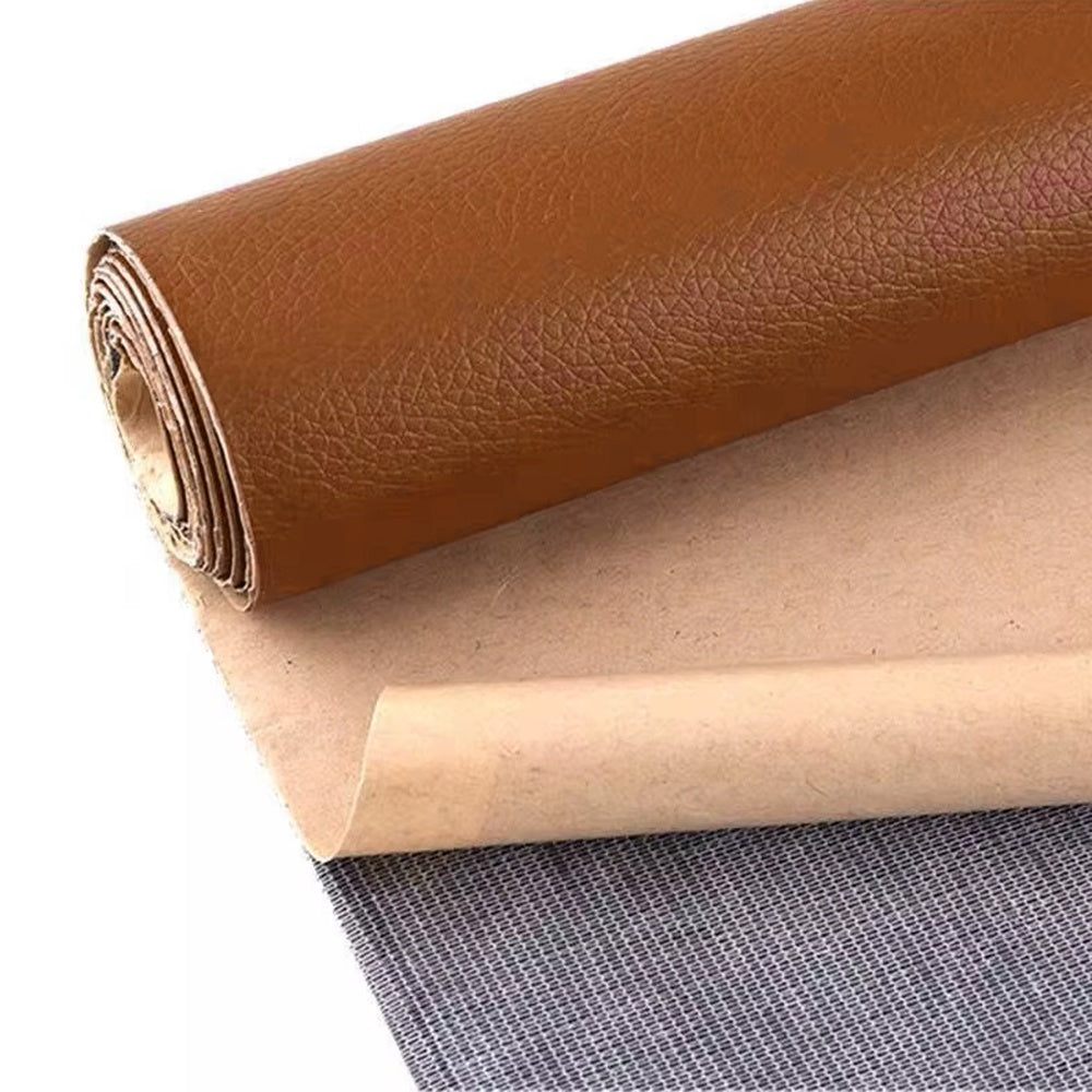 Självhäftande Läderlapp – PU-läder – 50x100 cm