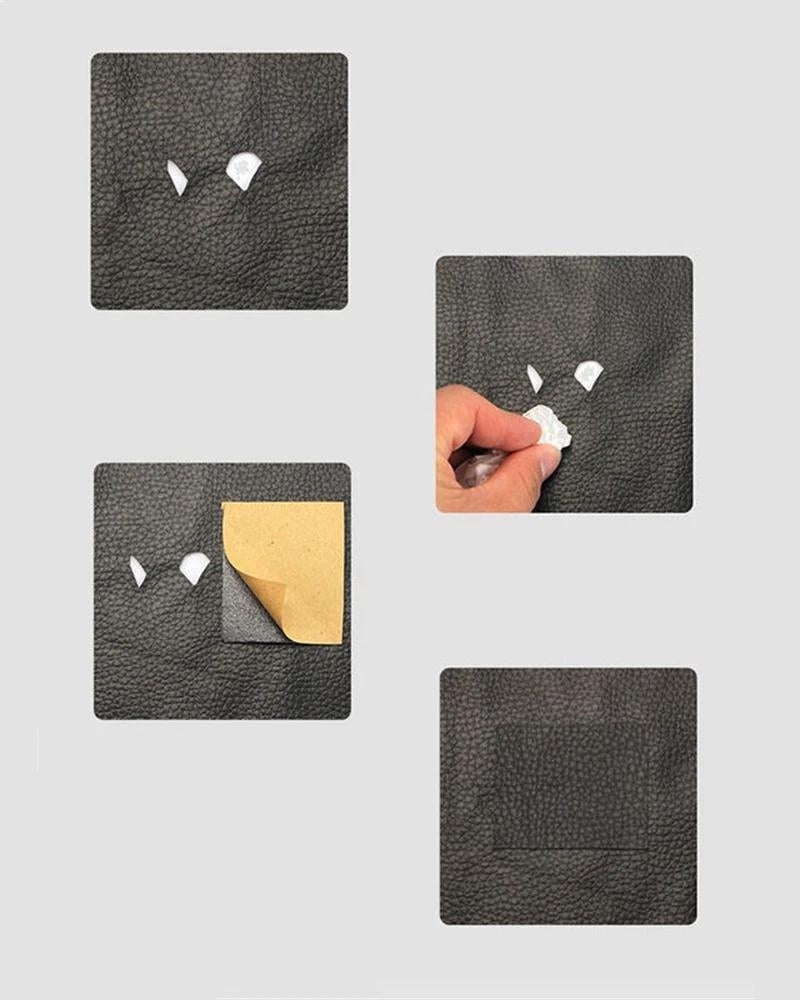 Självhäftande Läderlapp – PU-läder – 50x100 cm