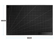 Självläkande Skärmatta A1 Dubbelsidig - 60 x 90 cm