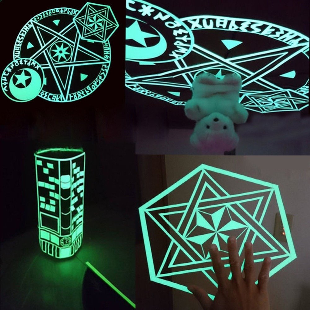 Självlysande Tejp / Glow in the Dark - 2 cm x 3 meter