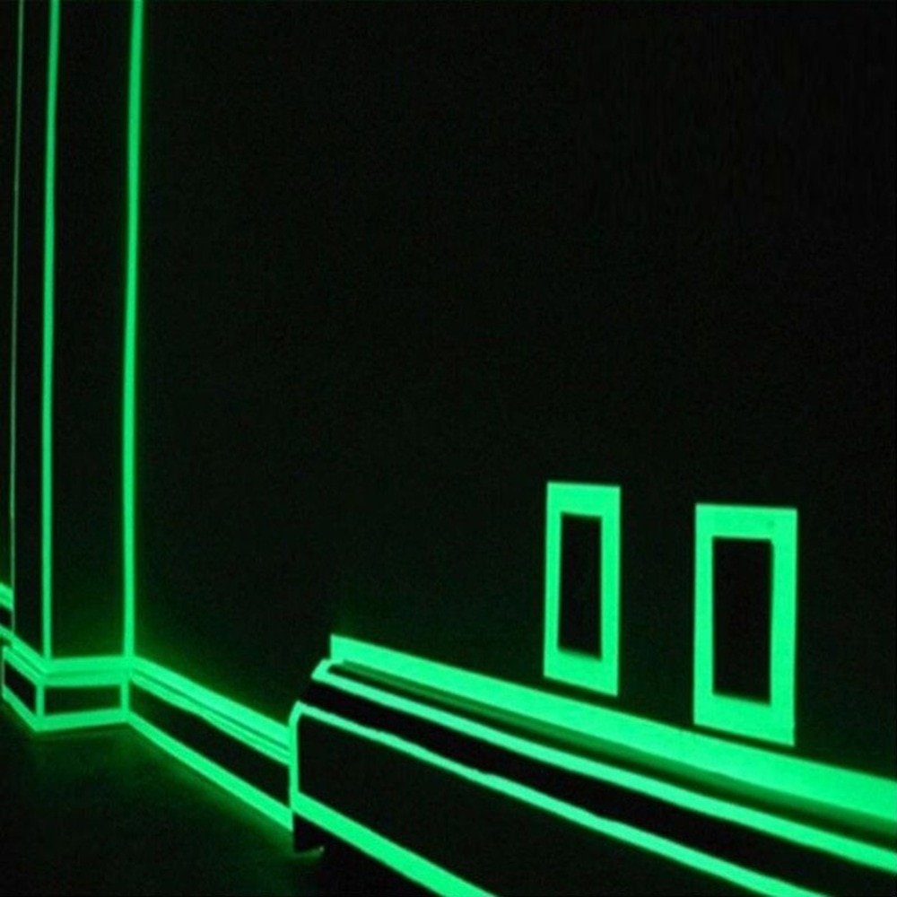 Självlysande Tejp / Glow in the Dark - 2 cm x 3 meter