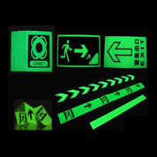 Självlysande Tejp / Glow in the Dark - 2 cm x 3 meter
