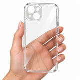 Skal / Mobilskal till iPhone 15 Plus - Transparent