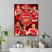 Skylt / Tavla - Arsenal - 59x42 cm - A2 - Väggdekoration